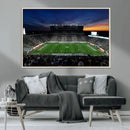 Michigan State Spartans Football Team Print - East Lansing