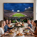 Michigan State Spartans Football Team Print - East Lansing