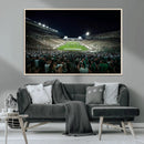 Framed Michigan State Spartans Football Team Print - East