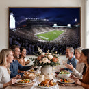 Michigan State Spartans Canvas, Framed Football Team Print -