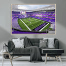 Northwestern University Wildcats Football Team Print - by MyGreatCanvas | Canvas Wall Art Prints | Photo Prints & Wall Decor