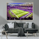 Northwestern University Wildcats Football Team Print -