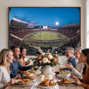 Texas Tech Red Raiders Canvas, Framed Football Team Print -