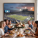 Memphis Tigers Football Team Print - Memphis Simmons Bank