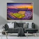 The Louisiana State University Tigers Football Team Print - by MyGreatCanvas | Canvas Wall Art Prints | Photo Prints & Wall Decor