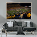 West Virginia Uni Mountaineers Football Team Print - Milan