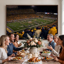 West Virginia Uni Mountaineers Football Team Print - Milan