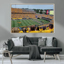 Puskar Stadium Canvas Print Wall Art - Morgantown Print -