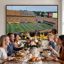 Puskar Stadium Canvas Print Wall Art - Morgantown Print -