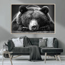 Resting Grizzly 399 Bear Canvas Print | Ready to Hang Wall