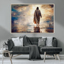 Jesus Walking on Water Wall Art | Ready to Hang Spiritual