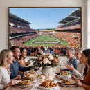 Oregon State Beavers Football Team Print - Corvallis Reser