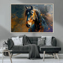 Abstract Horse Wall Art Canvas Print | Farmhouse Wall Decor by MyGreatCanvas | Canvas Wall Art Prints | Photo Prints & Wall Decor