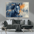 Abstract Blue Horse Wall Art Print Canvas | Horse Wall Art by MyGreatCanvas | Canvas Wall Art Prints | Photo Prints & Wall Decor