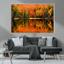 Forest Reflection Art | Autumn Forest Reflection Wall Art | by MyGreatCanvas | Canvas Wall Art Prints | Photo Prints & Wall Decor