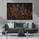 Large Floral Painting Print Illustration Flowers Canvas Wall by MyGreatCanvas | Canvas Wall Art Prints | Photo Prints & Wall Decor