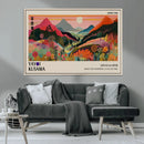 Yayoi 1986 Wall Art Print – Vibrant Sabi Sabi Japanese