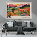 Old Barn Wall Art Canvas Print – Framed Rustic Moody Farm