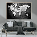 World Map Wall Art Canvas Print – Framed Wall Art for by MyGreatCanvas | Canvas Wall Art Prints | Photo Prints & Wall Decor