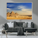 Majestic Ancient Wonders Wall Art Canvas Print – Golden by MyGreatCanvas | Canvas Wall Art Prints | Photo Prints & Wall Decor