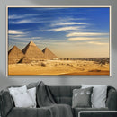 Majestic Ancient Wonders Wall Art Canvas Print – Golden by MyGreatCanvas | Canvas Wall Art Prints | Photo Prints & Wall Decor