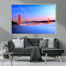 Large San Francisco Wall Art Canvas Print – Framed Golden by MyGreatCanvas | Canvas Wall Art Prints | Photo Prints & Wall Decor