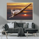 Old War Plane Wall Art Canvas Print by MyGreatCanvas | Canvas Wall Art Prints | Photo Prints & Wall Decor