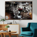 Red Wine and Glass Canvas Print by MyGreatCanvas | Canvas Wall Art Prints | Photo Prints & Wall Decor
