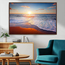 Ocean Beach Wall Art – Coastal Sunset Tropical Island by MyGreatCanvas | Canvas Wall Art Prints | Photo Prints & Wall Decor