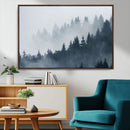 Foggy Pine Forest Wall Art Canvas Print by MyGreatCanvas | Canvas Wall Art Prints | Photo Prints & Wall Decor