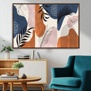 Boho Wall Art Canvas Print Set Mid-Century Prints Bohemian