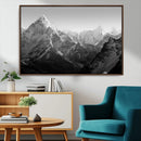 Everest Himalaya Mountain Peaks Black & White Triptych