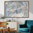 Radiant Abstract Wood Rings Canvas Art – Modern Triptych by MyGreatCanvas | Canvas Wall Art Prints | Photo Prints & Wall Decor