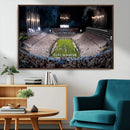 Penn Stadium Football Wall Art Canvas Print, Pennsylvania