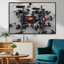 RedBull Formula 1 Canvas Wall Art Print