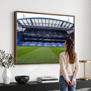 Chelsea FC Soccer Team Print - Stamford Bridge Stadium Wall