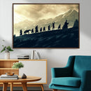 Fellowship Journey Wall Art – Fantasy Adventure Canvas Print by MyGreatCanvas | Canvas Wall Art Prints | Photo Prints & Wall Decor