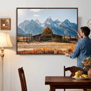 Vintage Old Barn Field Wall Art Canvas Print for Farmhouse by MyGreatCanvas | Canvas Wall Art Prints | Photo Prints & Wall Decor
