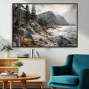 Serene Coastal View of Acadia National Park - Stunning