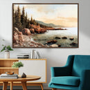 Serene Coastal View of Acadia National Park Wall Art - by MyGreatCanvas | Canvas Wall Art Prints | Photo Prints & Wall Decor