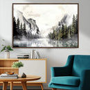 Yosemite Valley Wall Art Canvas Print – Framed and Ready to