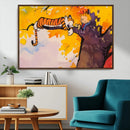 High-Quality Giclee Canvas Print – Framed Calvin Wall Art