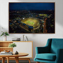 Michigan Stadium Night Game Wall Art – Sports Arena Aerial by MyGreatCanvas | Canvas Wall Art Prints | Photo Prints & Wall Decor