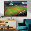 Angel Stadium Aerial Canvas Print – Los Angeles Angels
