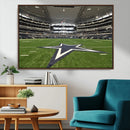 Dallas Cowboys Football Team Print - Arlington AT&T Stadium by MyGreatCanvas | Canvas Wall Art Prints | Photo Prints & Wall Decor