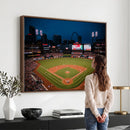 St. Louis Cardinals Baseball Team Print - Busch Stadium Wall