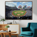 New York Mets Baseball Team Print - Citi Field Stadium Wall