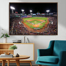 Fenway Park Wall Art Canvas Print | Large Baseball Stadium
