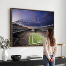 New England Patriots Football Team Print - Foxborough