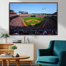 Cincinnati Reds Baseball Canvas Print - American Ball